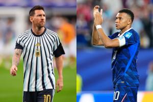 惊人相似！梅西与姆巴佩同进8球、19次射正、射门转化率24%